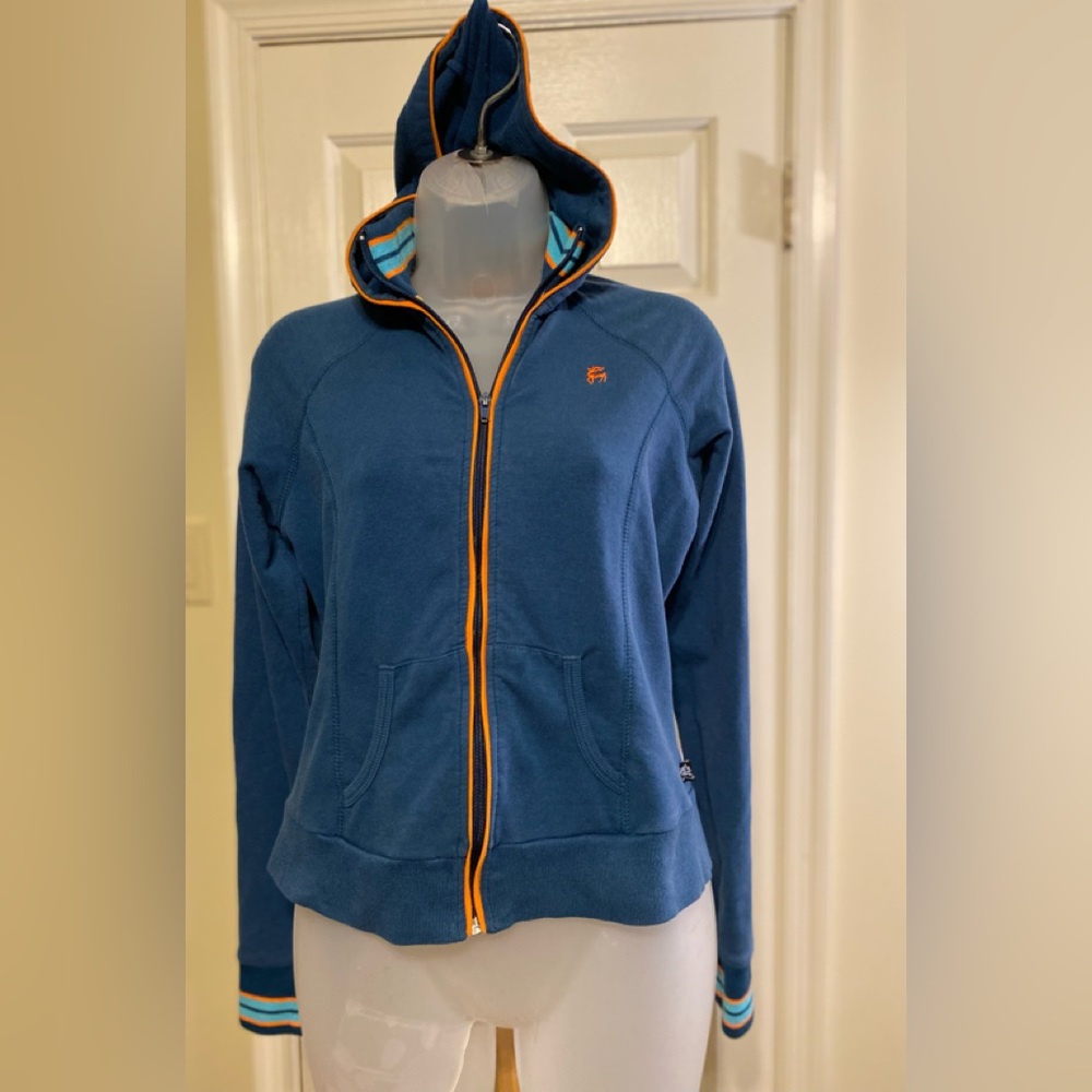 Abercrombie & Fitch - Woman’s dark teal hoodie, Size: M (see measurements)